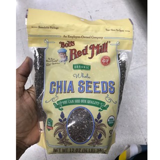 CHIA SEED Bobs Red Mill ORGANIC เม็ดเชีย 340 กรัม