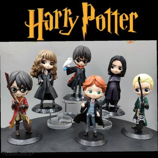 โมเดลแฮร์รี่พอตเตอร์ Harry Potter ชุดรวมตัว มี 6 แบบ สูงประมาณ 15 cm งานจีน คุณภาพดี ราคาถูก เก็บเงินปลายทางได้