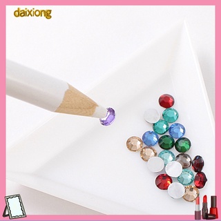 Daixiong Diy เครื่องมือปากกาดินสอสําหรับตกแต่งเล็บ Rhinestones