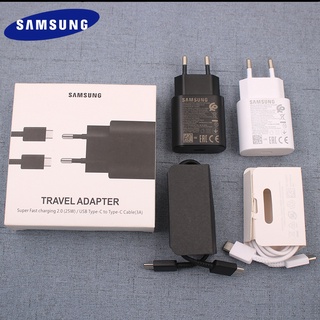 อะแดปเตอร์ชาร์จเร็ว สําหรับ Samsung S22 S21 25w Usb Type C Pd PPS EU US สําหรับ Galaxy Note 20 Ultra