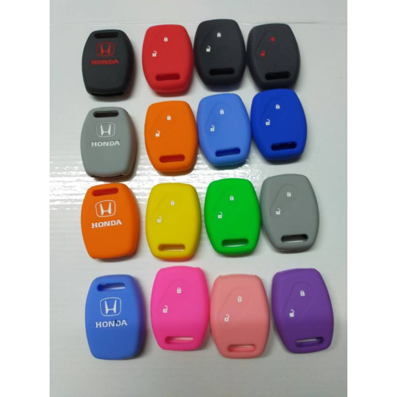 หุ้มซิลิโคนกุญแจรถยนต์Honda civic fd,Jazz'08,city'08, CR-Vซิลิโคนกุญแจรีโมทตรงรุ่น