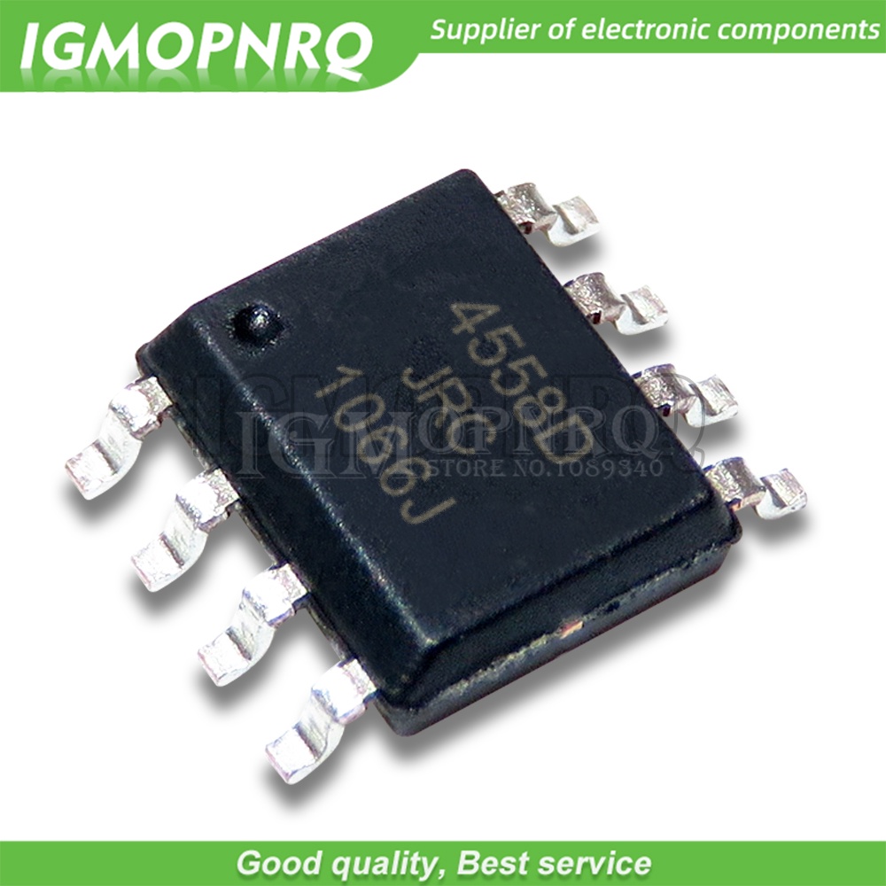 20PCS NJM4558D NJM4580E SOP SOP8 NJM4558 NJM4580 4558D 4580E ชิป