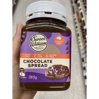 สวีท วิลเลี่ยม แดรี่ ฟรี ออริจินอล ตรา สวีท วิลเลี่ยม 385 g. Chocolate Spread ( Sweet William Brand )