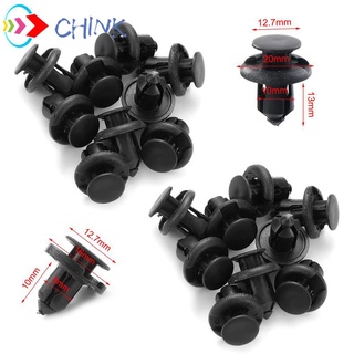 CHINK 20Pcs 8/10mm Hole Plastic Retainer Bumper Rivet Trim Clip Engine Cover Panel Clip Fasteners