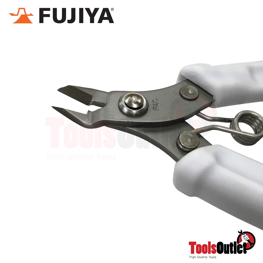 FUJIYA STAINLESS STANDARD NIPPERS คีมตัดลวดรุ่น HP855-150 ขนาด 155 มิล
