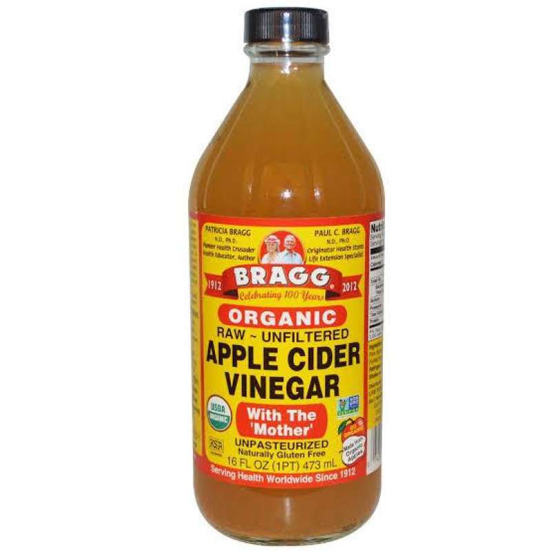 ACV Bragg 473 มล. น้ำส้มสายชูหมักจากแอปเปิ้ล Bragg Organic Raw Apple Cider Vinegar