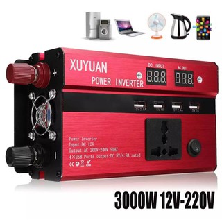 เครื่องแปลงไฟ Power Inverter 3000W 12V