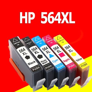 HP 564 หมึก HP 564XL สีดำ HP564XL HP 564 XL ตลับหมึกสำหรับ HP 5520 6520 7520 5510 6510 7510 5514 5515 7515