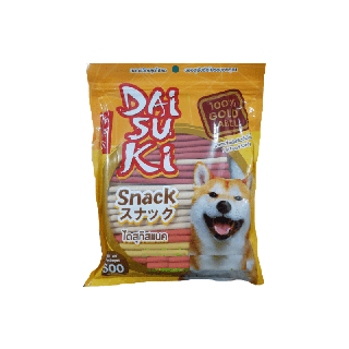 โปรโมชั่น : Daisuki Snack ไดสุกิ สแน็ค ขนมน้องหมา หลากรส 500 g.