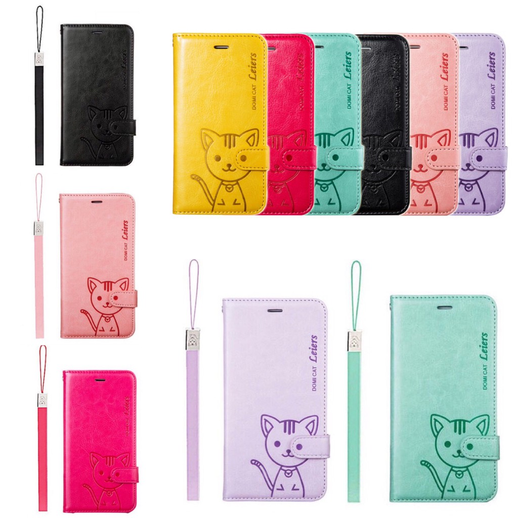 เคสโทรศัพท์ case Wiko วีโก้ Wiko Sunny5 Sunny4 Lenny5 viewmax Y61 กระเป๋า ซอง ฝาพับ เปิดปิด Domicat