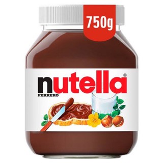 ஐ㍿Nutella spread ขนาด 750 กรัม สินค้าจากโปร์แลนด์ เป็นขวดแก้ว  หมดอายุ 16/12/21