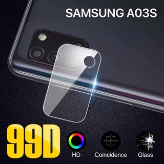 ส่งจากไทย ฟิล์มกระจกเลนส์กล้อง Samsung galaxy A03S ฟิล์มเลนส์กล้อง แบบครอบเต็มเลนส์ Full Camera Lens Tempered Glass