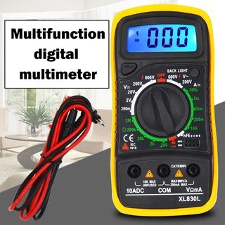 โวลต์มิเตอร์ เครื่องมือวัดกระแสไฟฟ้า พร้อมจอ LCD multimeter มิเตอร์วัดไฟ มัลติมิเตอร์ มัลติมิเตอร์ดิจิตอล มิตเตอร์วัดไฟ