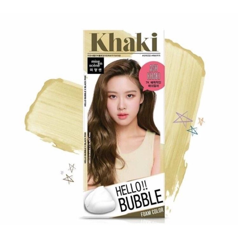 Mise en scene Hello Bubble x Blackpink Khaki