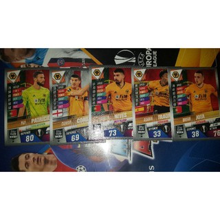 Match Attax 101 19/20 Set Wolverhampton /5