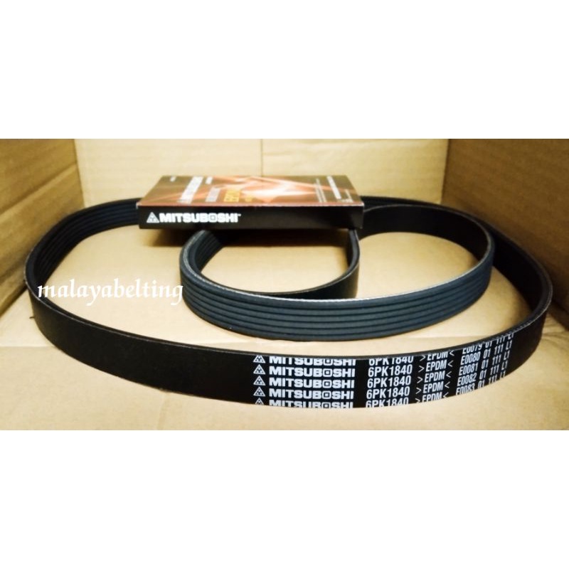 MAZDA 2 1.5 (2009-)FAN BELT( 6PK1840 )MITSUBOSHI JAPAN