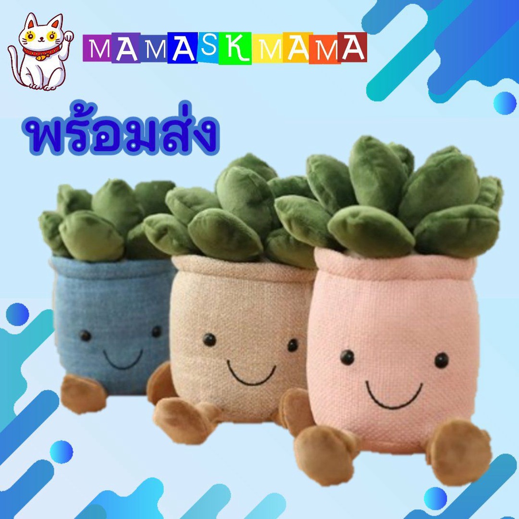 ตุ๊กตา ต้นไม้ แคสตัส ตกแต่ง โต๊ะทำงาน ออฟฟิศ ห้องนอน ห้องรับแขก ของแต่งห้อง ของแต่งห้องมินิมอล ของแต่งห้องนอนมินิมอล