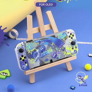 เคสแข็ง ธีม Splatoon 3 สําหรับ Nintendo Switch OLED