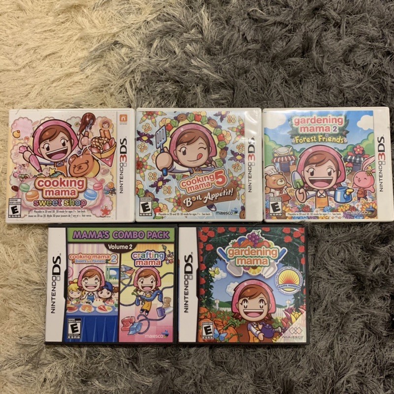 แผ่นเกม DS & 3DS : Cooking Mama (US)