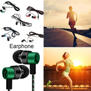 หูฟัง In-Ear แบบถักสำหรับโทรศัพท์มือถือ MP 3