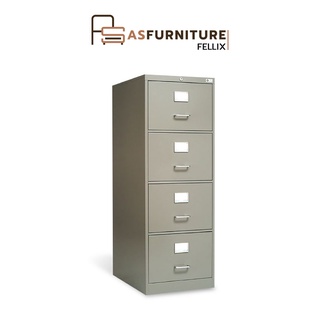 AS Furniture / FELLIX (เฟลลิกซ์) ตู้เก็บเอกสาร โครงเหล็ก สำหรับเก็บเอกสาร 4 ช่อง