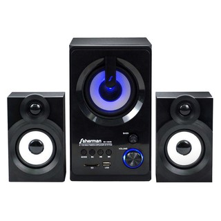 Separate audio SPEAKER SHERMAN SB-33B3B Audio speaker Audio tv เครื่องเสียงแยกชิ้น ชุดลำโพงมินิโฮมเธียเตอร์ SHERMAN SB-3