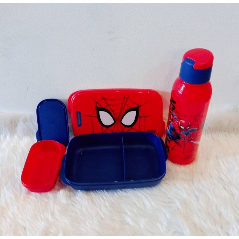 TupperwareMarvelSpider-ManCollectableSetชุดกล่องข้าวสไปเดอร์เมน