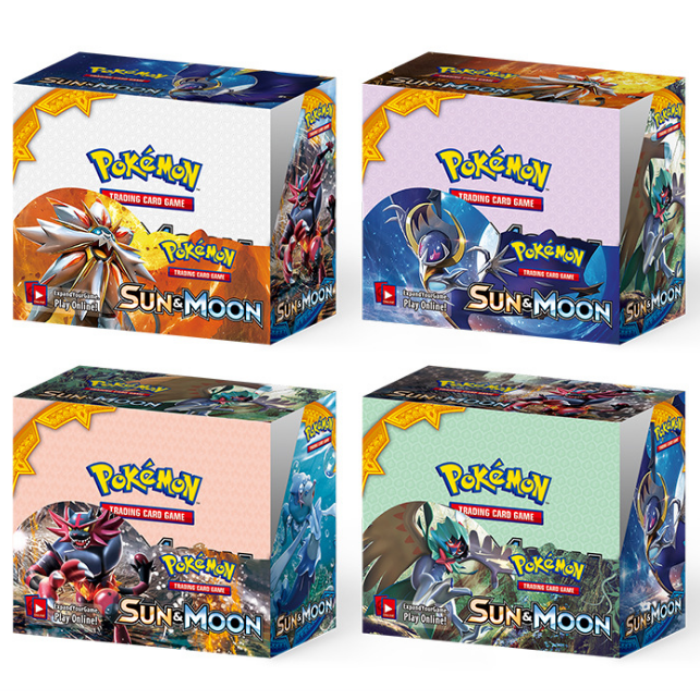Ready 324 Cards Tcg Booster Box English Edition Pokemon Efficiency Box Cards Sun Moon Pokemon 36 Pics In 1 Pack 8uyn Shopee Thailand