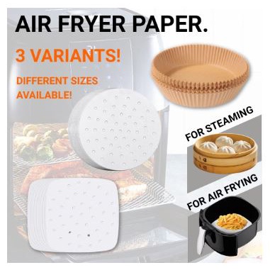 Air Fryer & Steamer Paper Liner สําหรับนึ่งเบเกอรี่