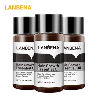 LANBENA ผลิตภัณฑ์บำรุงเส้นผม ออยล์บำรุงผม ช่วยเร่งการเจริญเติบโตของเส้นผม