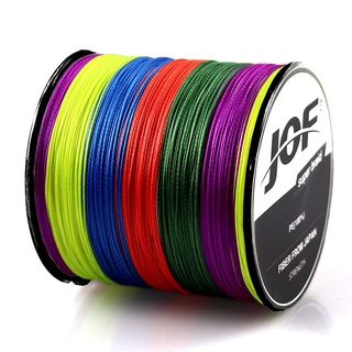 New อุปกรณ์ตกปลาสายเชือกตกปลา 8 Strands Pe ถัก 500 ม . 20 30 40 50 60 80 100 Lb
