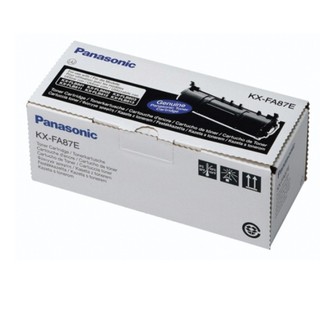 ตลับหมึก (Toner) (ของแท้) KX-FA87E เครื่องโทรสาร ยี่ห้อ PANASONIC สำหรับรุ่น KX-FLB802/ 812/ 852/ 882