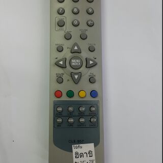 รีโมตทีวี CLE-957ใช้สำหรับ 14 "-29".ของฮิตาชิ