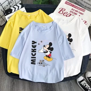 เสื้อยืดแฟชั่นผู้หญิงคอกลมแขนสั้นสไตล์เกาหลีD153