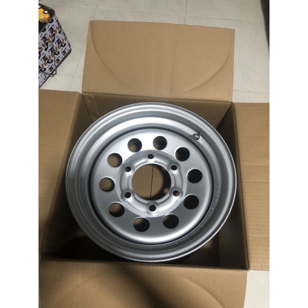 กระทะผ่าขอบ14x6.5ใส่รถD-MAX