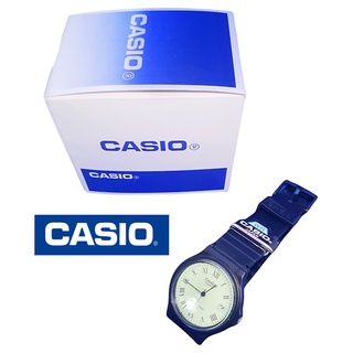 ฟรีกล่อง นาฬิกาคาสิโอ้ กันน้ำ นาฬิกาข้อมือcasio สำหรับผู้หญิงและผู้ชาย นาฬิกา สายยาง สีดำ RC534