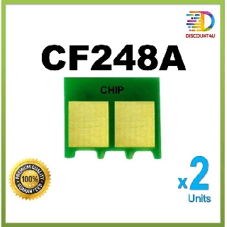 Discount4U .**Pack 2** CHIP Tone HP CF248A for HP Pro M15a M15w M28a M28w