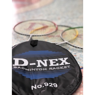 ไม้แบดมินตันดีเน็กซ์ D-NEX พร้อมปลอก No.929