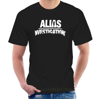 เสื้อยืด พิมพ์ลายการ์ตูน Alias Investigations Aged Look สําหรับห้องครัว