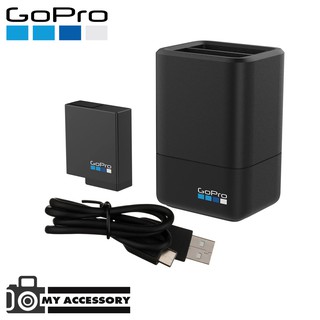 GoPro Dual Battery Charger + Battery for HERO7 Black / HERO6 Black /HERO5 Black  ของแท้