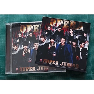 อัลบั้ม เปล่า ญี่ปุ่น Super Junior - Opera Japanese Album เวอร์ Limited CD + DVD แกะแล้ว ไม่มีการ์ด พร้อมส่ง Kpop