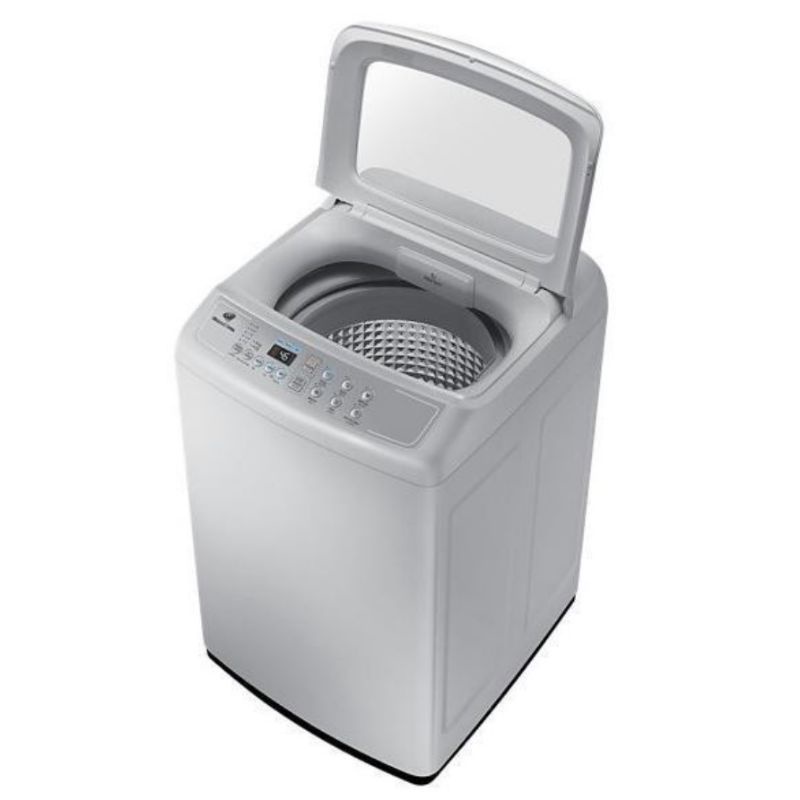 SAMSUNG เครื่องซักผ้า ขนาด7.5kg รุ่นWA75H4000 (สีเทา)รับประกัน5ปี เครื่องซักผ้าฝาบน เครื่องซักผ้าขนาดใหญ่