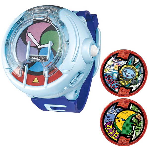 โยไควอช Youkai Watch DX Youkai Watch U Prototypeแถมเหรียญ30เหรียญ และเหรียญเทพ1 เหรียญ