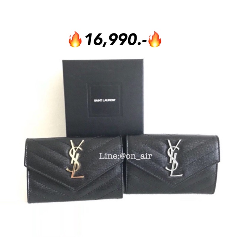 New ysl small envelope wallet สวยมาก สุดฮิต on.air.brandname ThaiPick