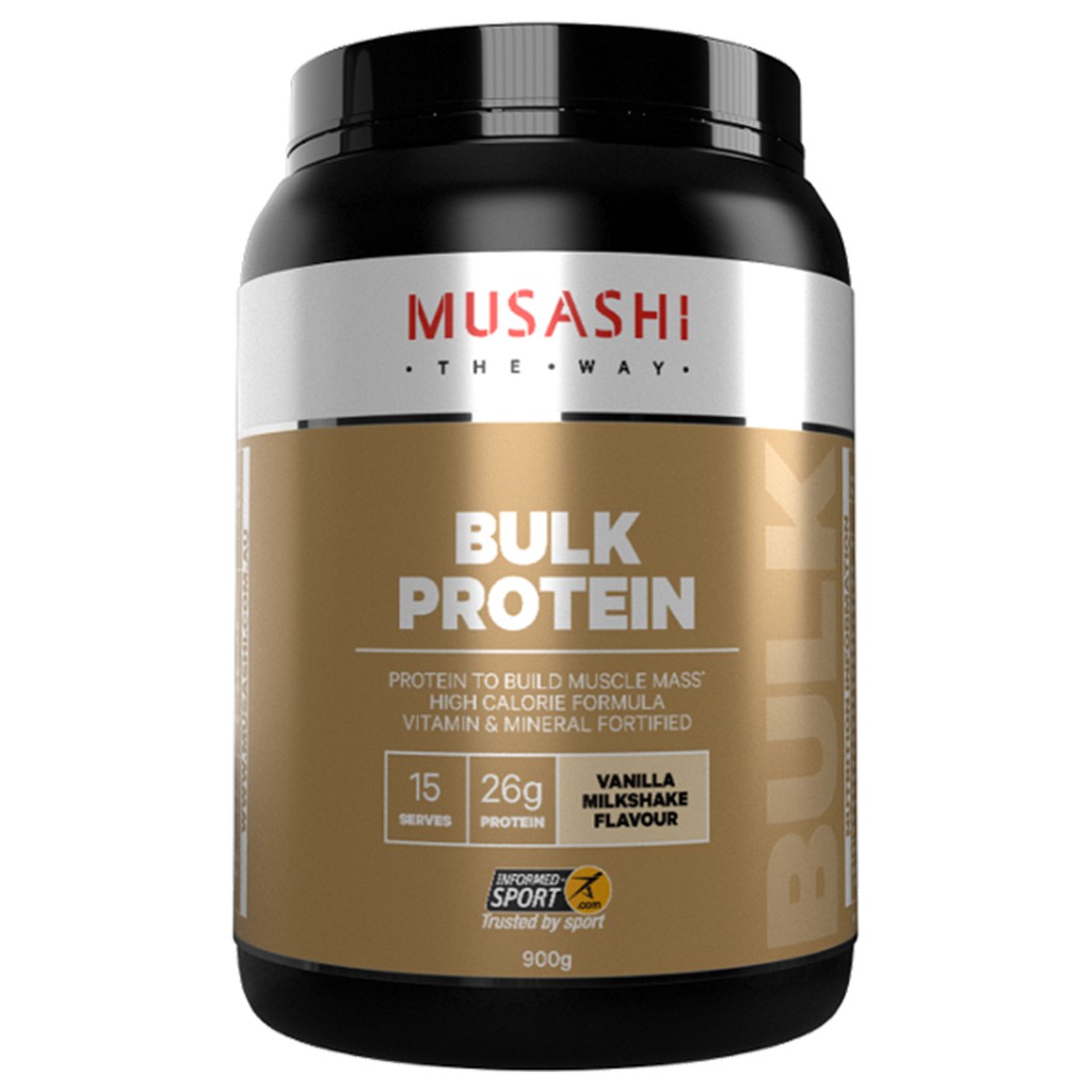 Musashi Bulk Mass Gain โปรตีนเพิ่มน้ำหนัก
