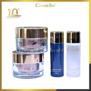 โปรจุใจ Cosmesia Golden Horse Placenta Cream 30g แพ๊คคู่ 2กระปุก *แถมฟรีน้ำตบ30ml 2 ขวด [กรอกโค้ด QOEYZHV ลด 60.-]