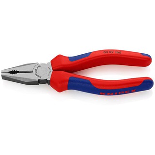 Knipex คีมปากจิ้งจกด้ามหนา ขนาด 6 นิ้ว รุ่น 0302160