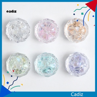 Cadi โมเดลหัวใจ 3D กันน้ํา สําหรับตกแต่งเล็บ