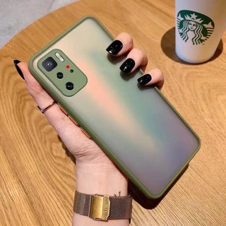 [ส่งจากประเทศไทย] ขอบสีผิวด้าน Case Redmi Note10Pro 2021 เคสกันกระแทก ขอบนิ่มหลังแข็ง เคสมือถือ สามารถป้องกันกล้อง