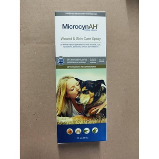 MicrocynAH Skin Care Spray 59 ml. หมดอายุ 01/2024